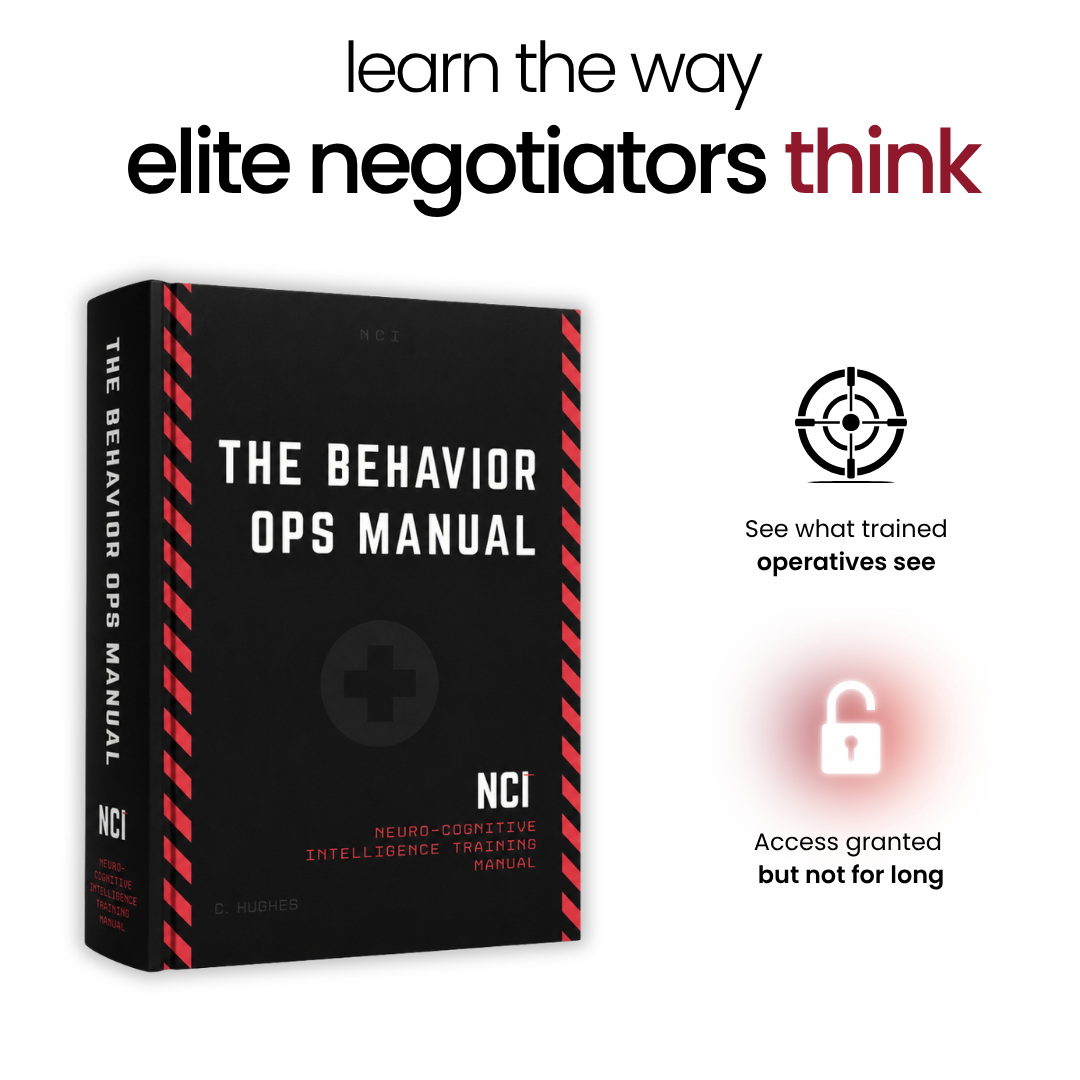 The Behavior Operations Manual: Neuro-Cognitive Intelligence