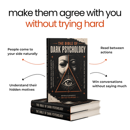 The Bible of Dark Psychology│Influence, Manipulation & Power