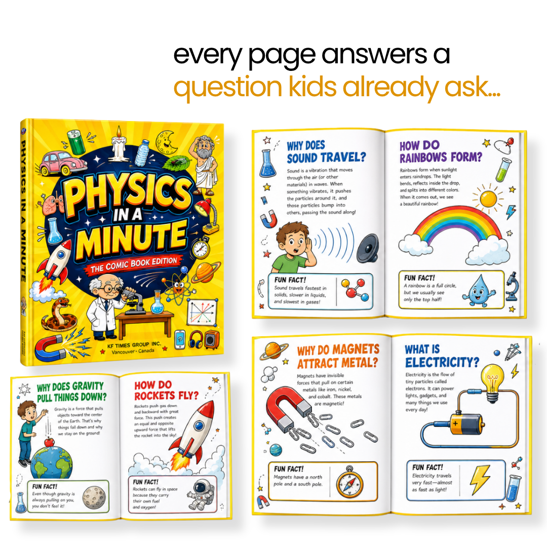 Physics in a Minute - Comic Book