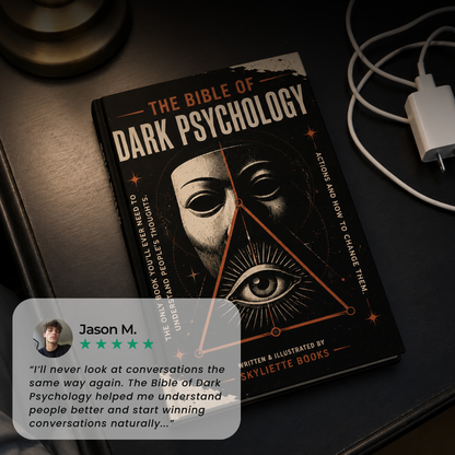The Bible of Dark Psychology│Influence, Manipulation & Power