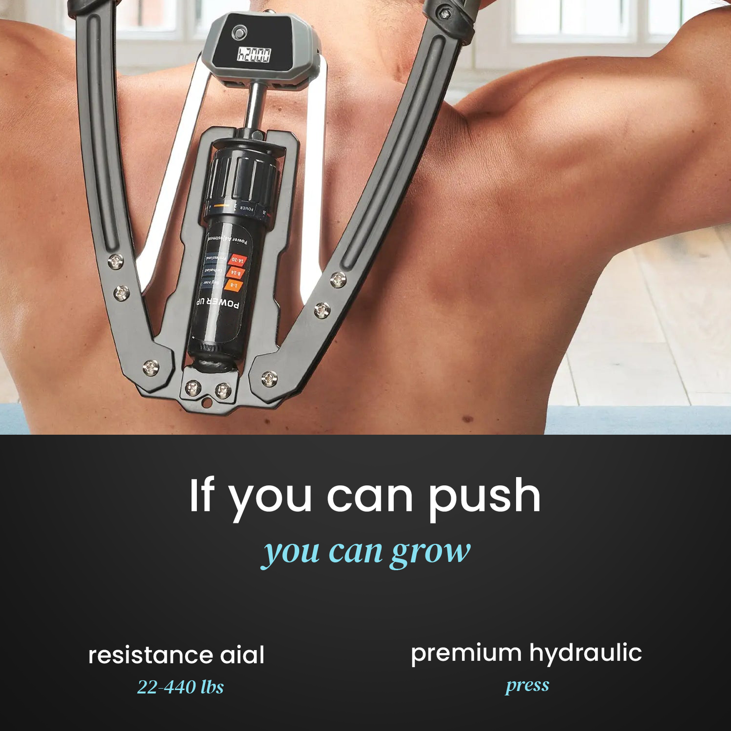 AlphaBar Pro V2 - Advanced Full Body Strength & Muscle Builder